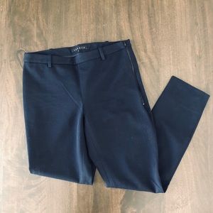 Theory Stretch Skinny Pant in Navy